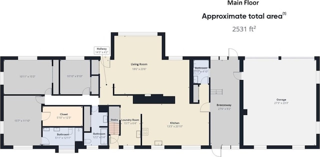 4211 State Highway 173, Nekoosa, WI 54457 - floor plan / room layout