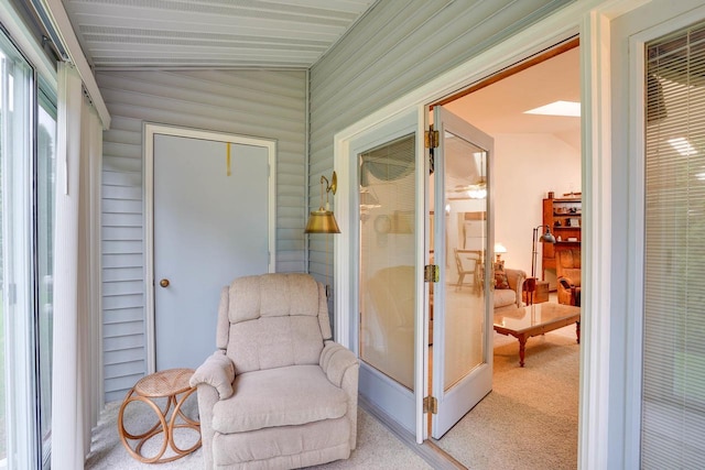 741 Kensington Sq, Stoughton, WI 53589 - sunroom / solarium with lofted ceiling