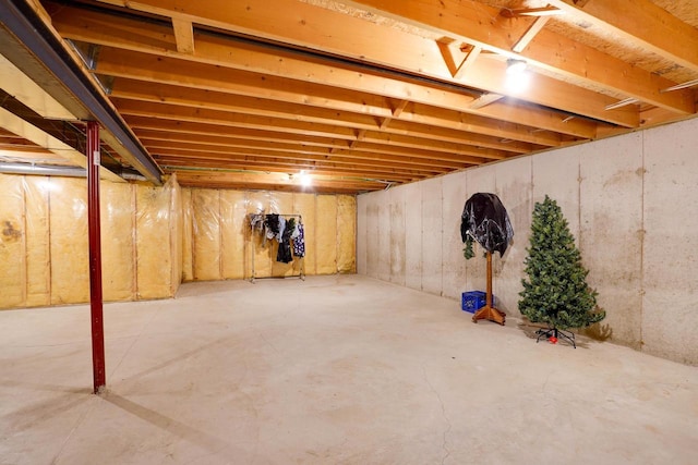 741 Kensington Sq, Stoughton, WI 53589 - view of unfinished below grade area