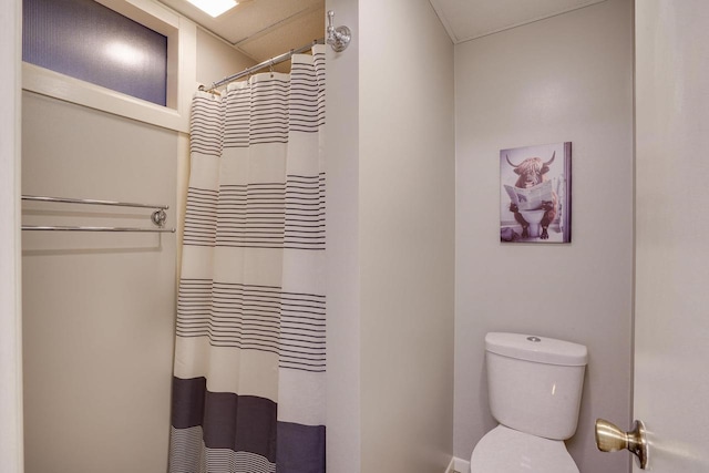350 Washington St, Prairie Du Sac, WI 53578 - bathroom with toilet and curtained shower