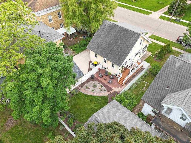 350 Washington St, Prairie Du Sac, WI 53578 - view from above of property