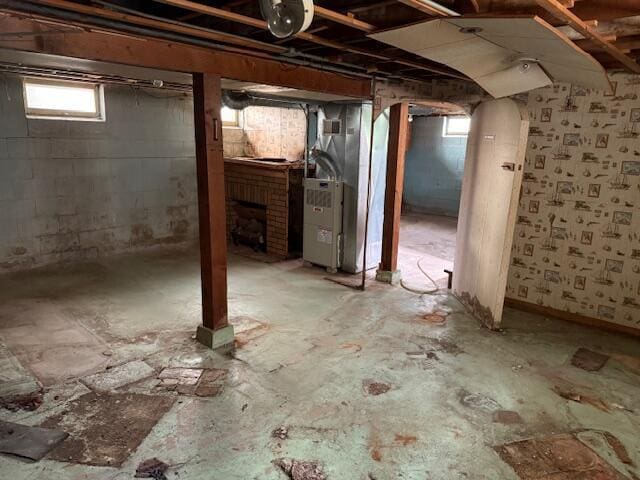 424 S 66th St, Milwaukee, WI 53214 - below grade area featuring heating unit