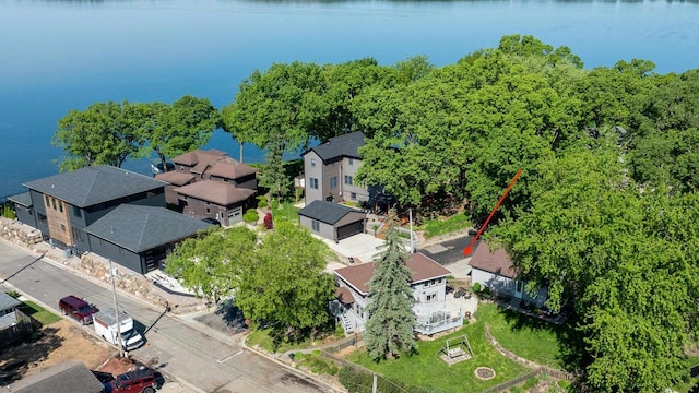 4512 Larson St, Mcfarland, WI 53558 - aerial view of residential area with a nearby body of water