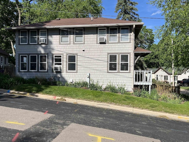 4512 Larson St, Mcfarland, WI 53558 - view of front of house with cooling unit