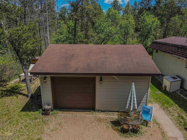 13511 59th St S, Wisconsin Rapids, WI 54494 - view of detached garage