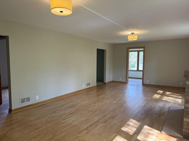 3400 Vine St, Stevens Point, WI 54481 - spare room featuring wood finished floors and baseboards