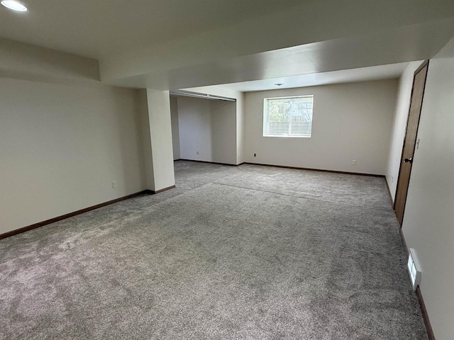 3400 Vine St, Stevens Point, WI 54481 - carpeted empty room with baseboards and recessed lighting