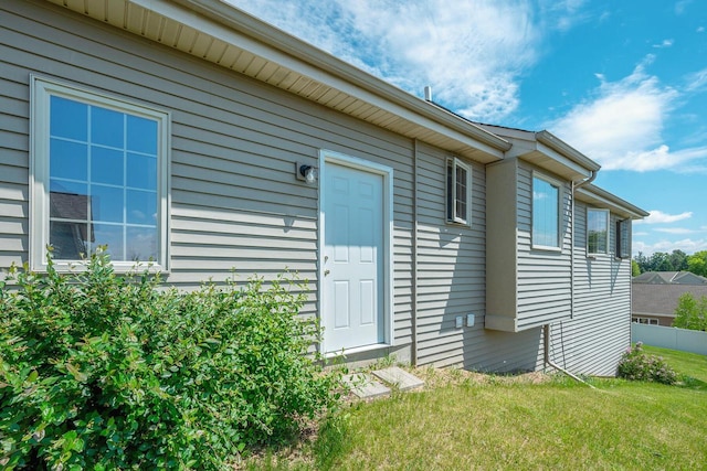 217 Steeple Ct, Johnson Creek, WI 53038 - property entrance featuring a yard