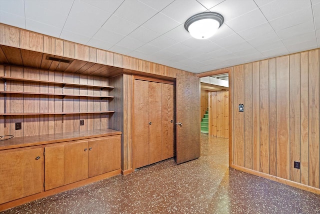 15 Wilson Ave, Fort Atkinson, WI 53538 - empty room featuring wood walls