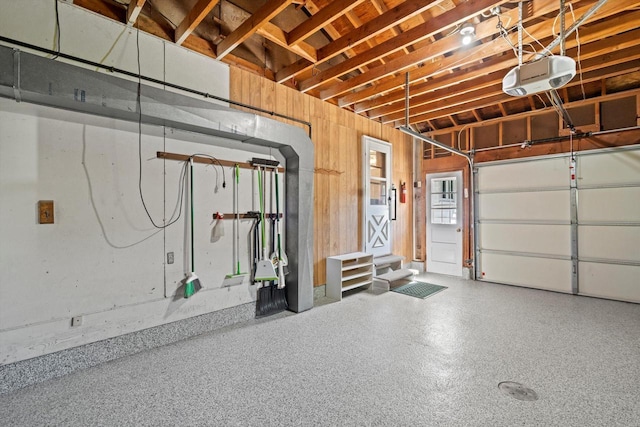 15 Wilson Ave, Fort Atkinson, WI 53538 - garage with a garage door opener