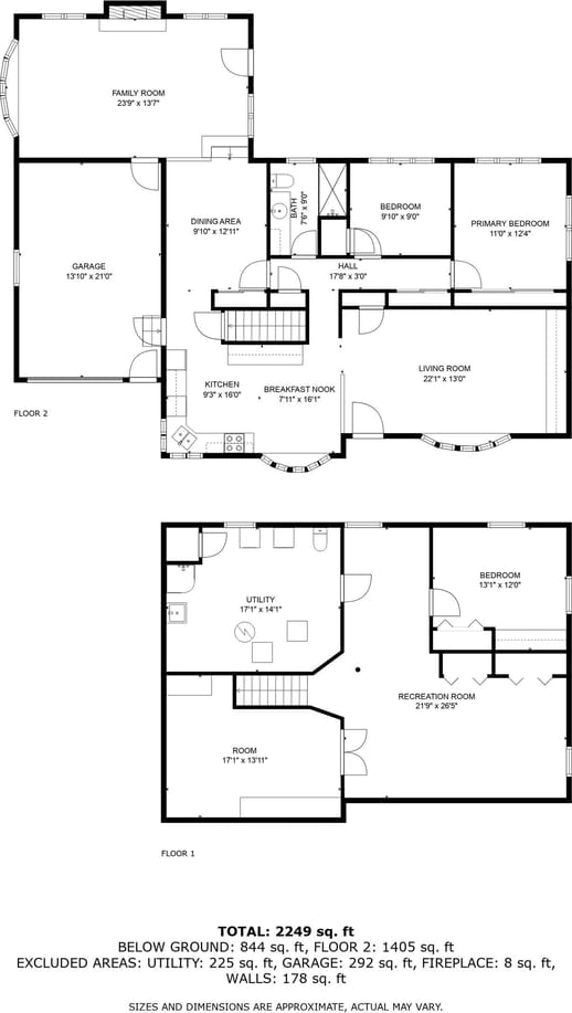 15 Wilson Ave, Fort Atkinson, WI 53538 - floor plan / room layout