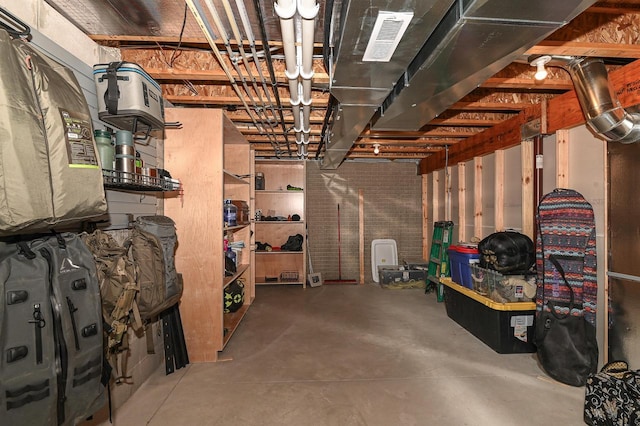 704 River Ridge Drive, Waterford, WI 53185 - view of unfinished below grade area
