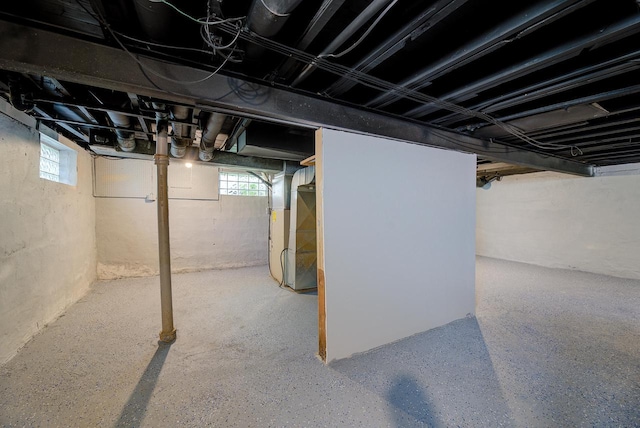 4935 N 56th St, Milwaukee, WI 53218 - basement featuring heating unit and plenty of natural light