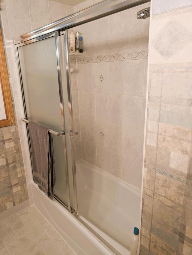 3434 Kentucky St, Racine, WI 53405 - full bathroom with bath / shower combo with glass door