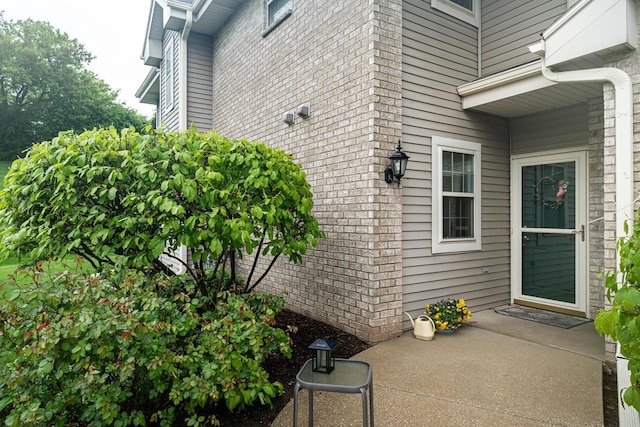 18625 Emerald Cir Unit A, Brookfield, WI 53045 - entrance to property with brick siding