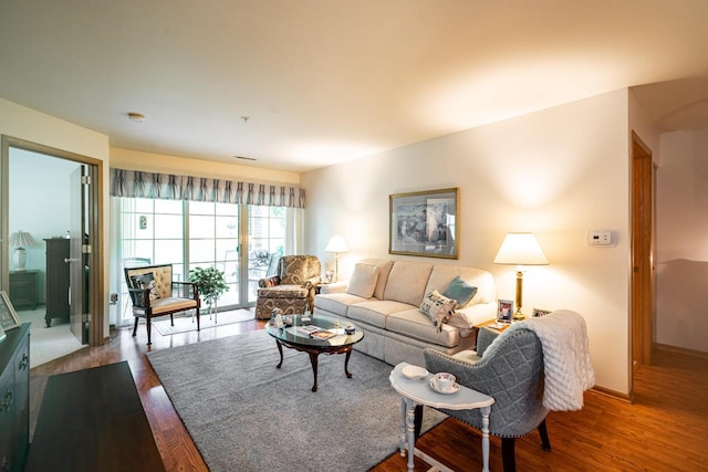 18625 Emerald Cir Unit A, Brookfield, WI 53045 - living area featuring wood finished floors