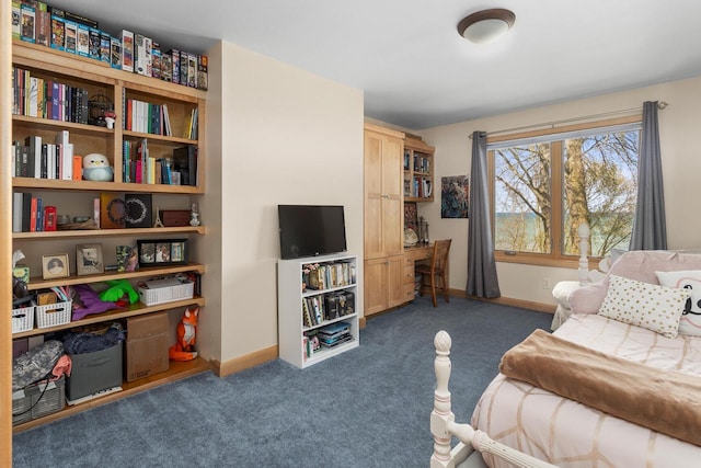 6625 Charles St, Racine, WI 53402 - bedroom featuring carpet flooring and baseboards