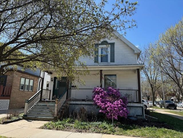 1235 Chandler St, Madison, WI 53715 - view of front of house featuring a porch