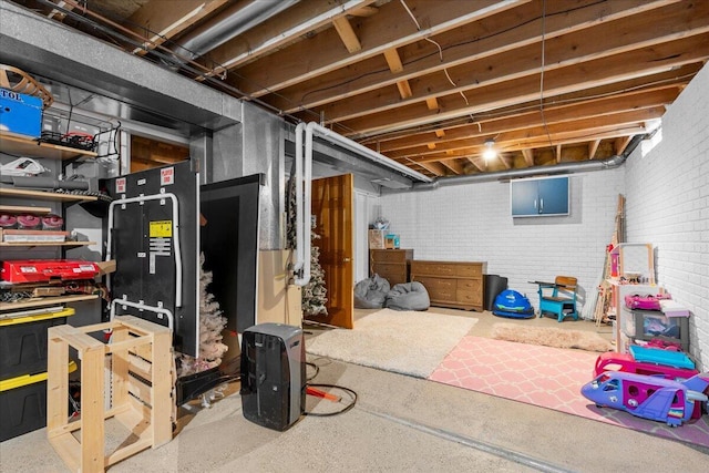 1620 Fieldstone Ln, Howards Grove, WI 53083 - view of unfinished basement
