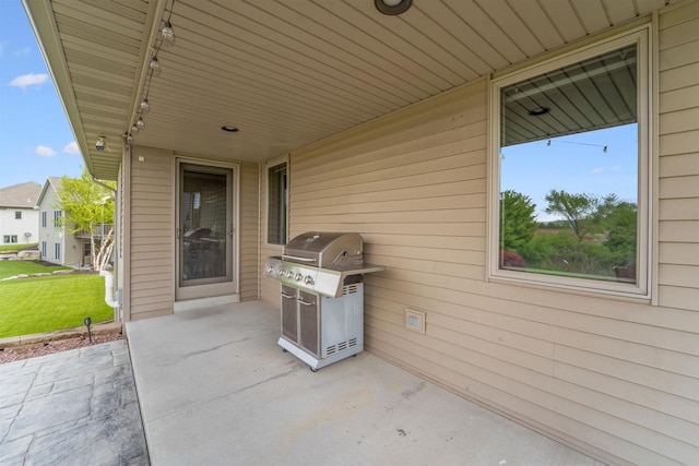 4201 Fieldcrest Dr, Kaukauna, WI 54130 - view of patio / terrace featuring grilling area