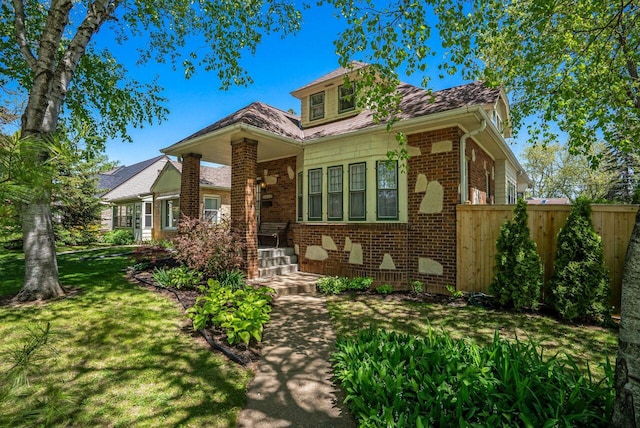 5642 N Argyle Ave, Glendale, WI 53209 - view of front facade featuring brick siding
