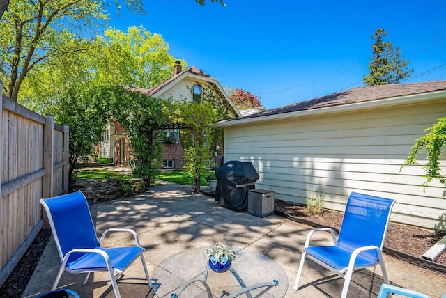 5642 N Argyle Ave, Glendale, WI 53209 - view of patio / terrace with grilling area