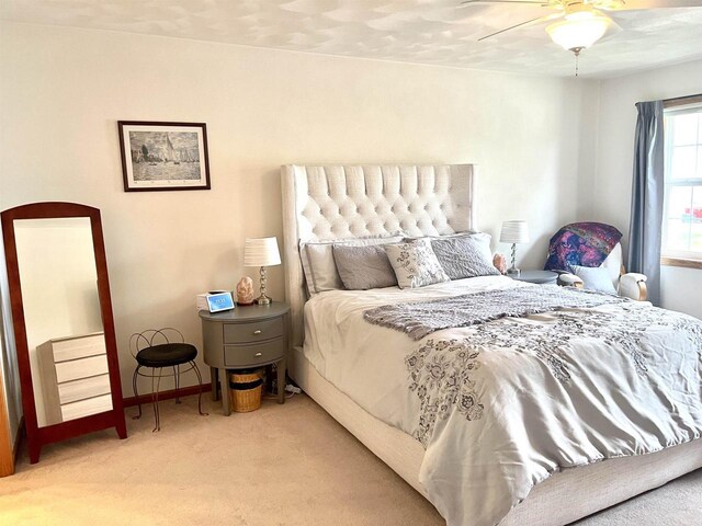 1401 E Bedford Ln, Appleton, WI 54915 - carpeted bedroom with a ceiling fan