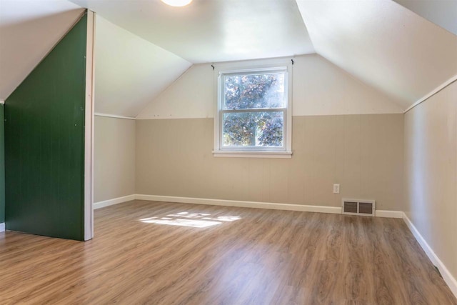 1230 Hiawatha Dr, Beaver Dam, WI 53916 - bonus room with wood finished floors and lofted ceiling