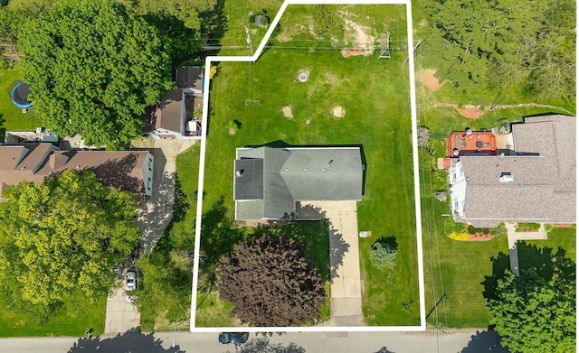 1230 Hiawatha Dr, Beaver Dam, WI 53916 - view of property location with property parcel outlined