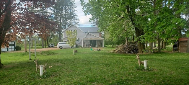 N5795 County Road A, Deerbrook, WI 54424 - view of green lawn