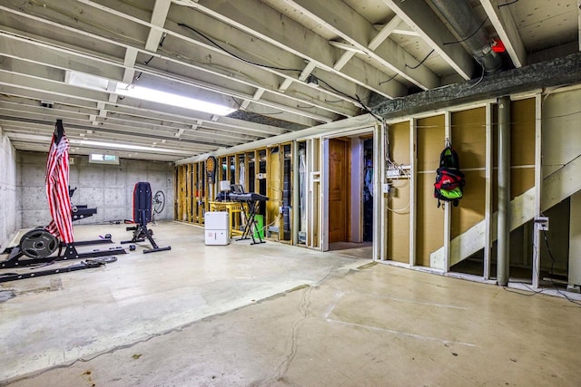 208 Edgewood Dr, Neenah, WI 54956 - view of unfinished below grade area