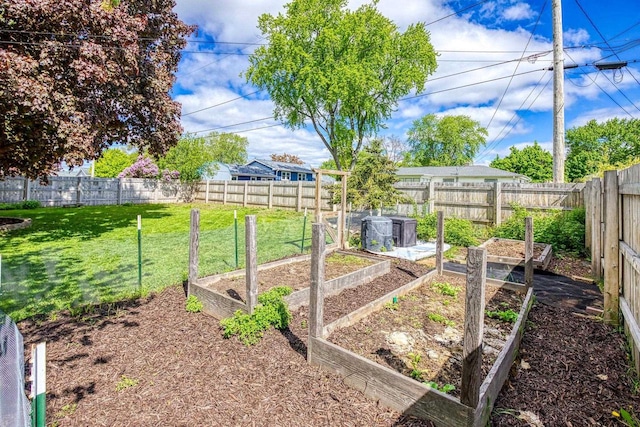 208 Edgewood Dr, Neenah, WI 54956 - view of yard featuring a vegetable garden