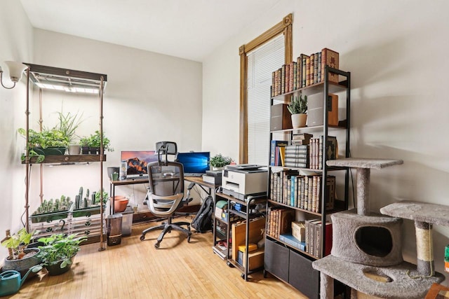 310 E Smith St Unit 312, Milwaukee, WI 53207 - home office with wood-type flooring