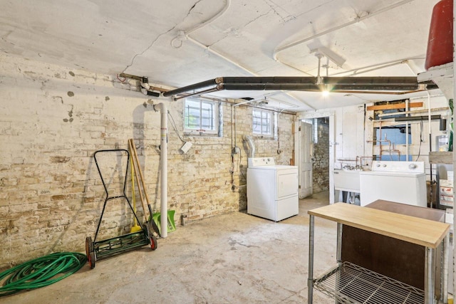 310 E Smith St Unit 312, Milwaukee, WI 53207 - below grade area with independent washer and dryer