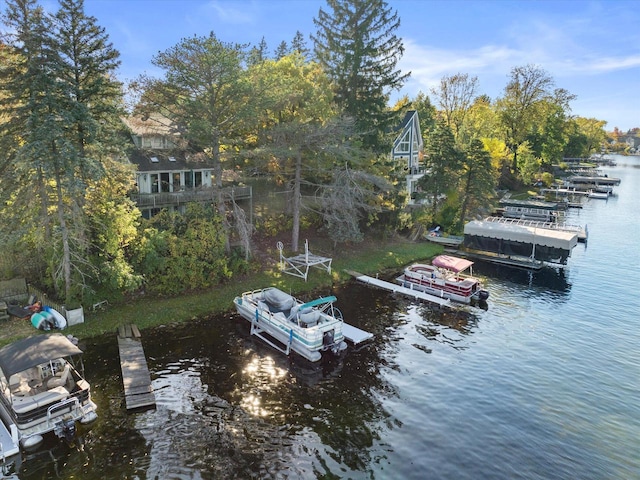 N53W34956 Rd B, Okauchee, WI 53069 - dock with a water view