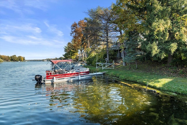 N53W34956 Rd B, Okauchee, WI 53069 - dock featuring a water view