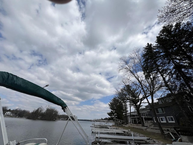 N53W34956 Rd B, Okauchee, WI 53069 - dock area with a water view