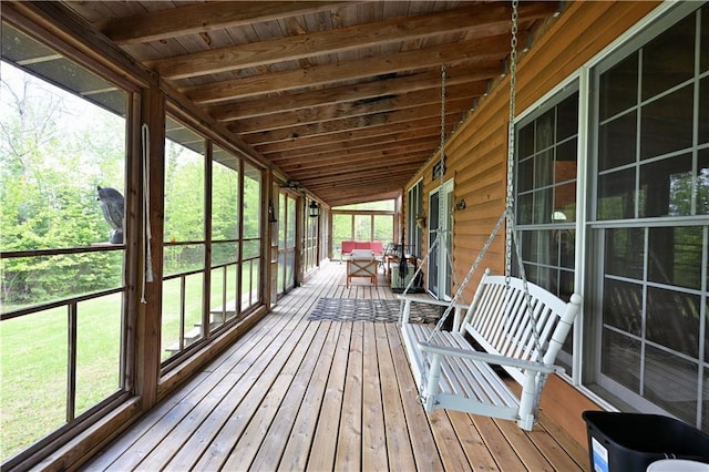 82912 Augustine Rd, Glidden, WI 54527 - view of deck