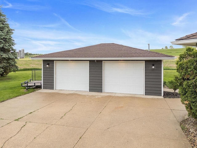 N3504 State Rd 80, Elroy, WI 53929 - view of detached garage