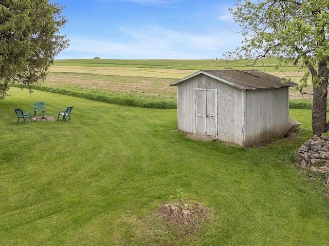 N3504 State Rd 80, Elroy, WI 53929 - view of grassy yard featuring a rural view