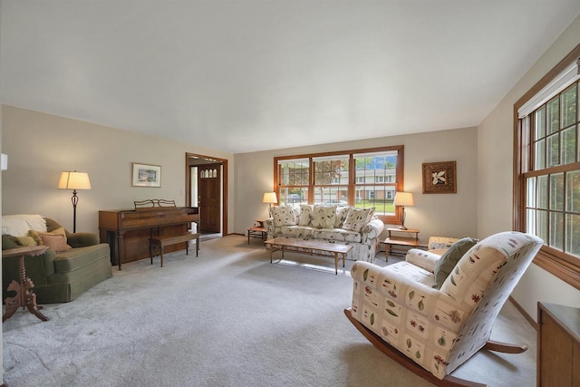 108 S Clay St, De Pere, WI 54115 - living area with carpet floors and plenty of natural light