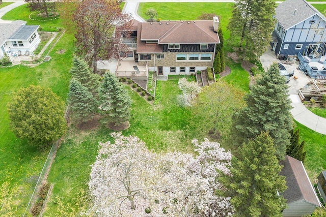 1416 Lake Dr, South Milwaukee, WI 53172 - view from above of property