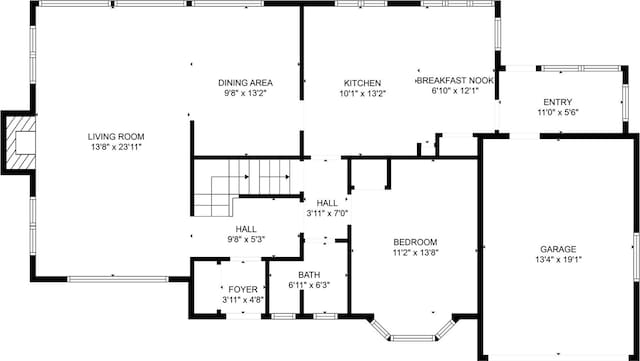 1416 Lake Dr, South Milwaukee, WI 53172 - home floor plan