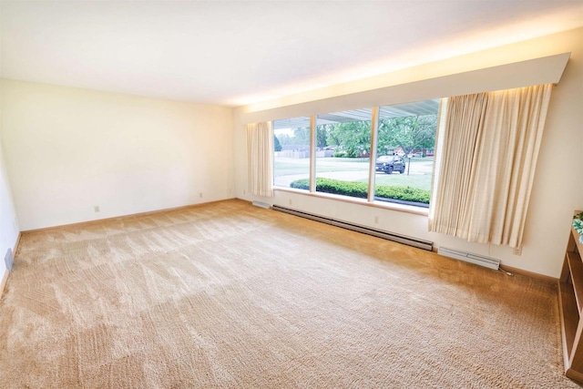 3023 Park Ave, Beloit, WI 53511 - unfurnished room with carpet, baseboard heating, and baseboards