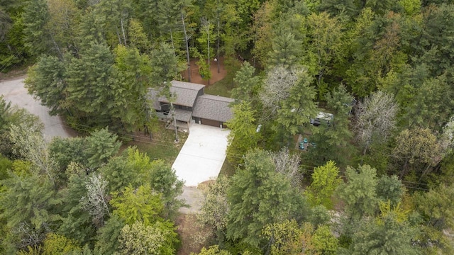W2434 Timber Trl, Keshena, WI 54135 - view from above of property