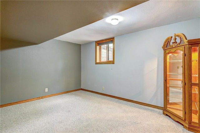 E5777 689th Ave, Menomonie, WI 54751 - below grade area with carpet and baseboards