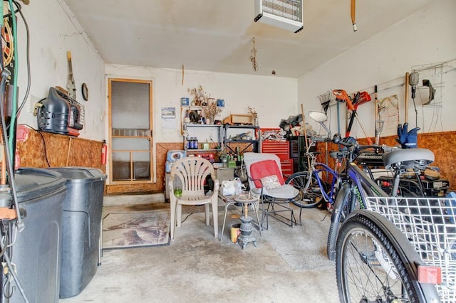 129 Luby Ave, Oconto, WI 54153 - garage with a heating unit