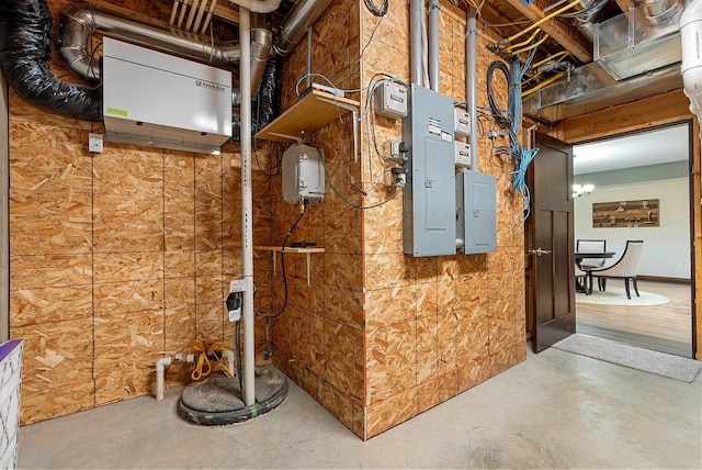 E12603 Bay Rd, Merrimac, WI 53561 - utilities with electric panel