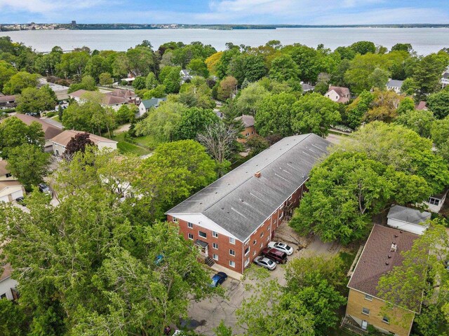 1923 Sherman Ave, Madison, WI 53704 - aerial perspective of suburban area featuring a large body of water