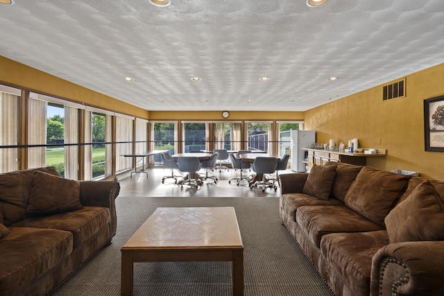 1115 Daniel Ct Unit 40, Neenah, WI 54956 - living area featuring recessed lighting and carpet